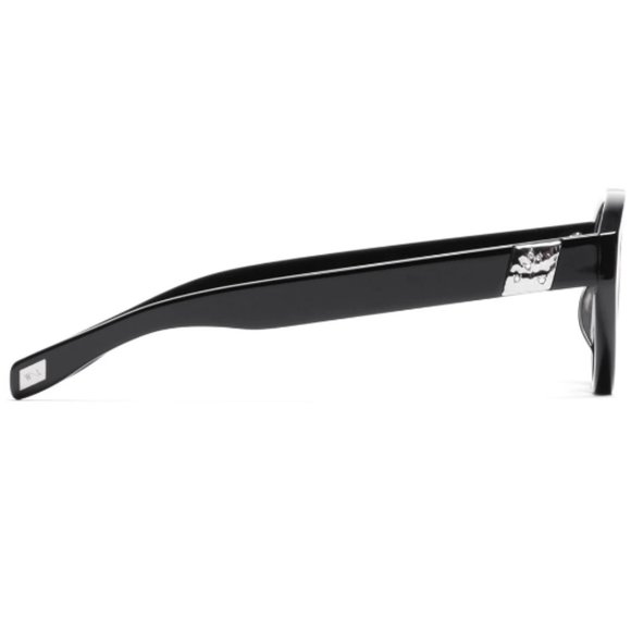 Alexis Bittar x Westward Leaning Black Lynx Sunglasses - Picture 3 of 8